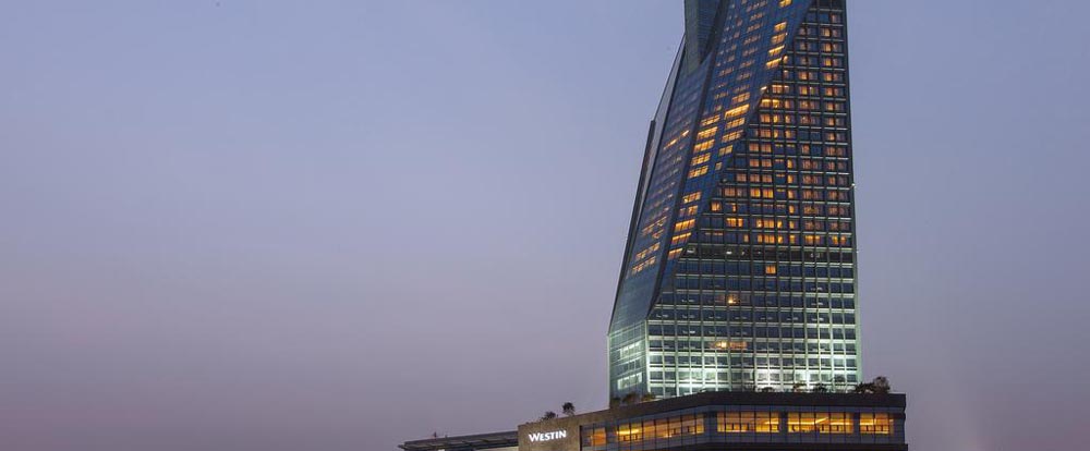 厦门威斯汀酒店外观图